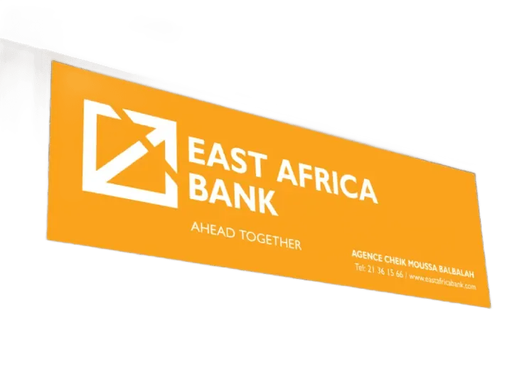 Enseigne channel-lettres — East Africa Bank