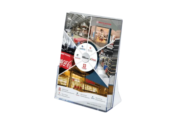 Stand porte-flyers A5